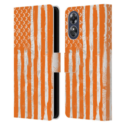 Tom Clancy's The Division 2 Key Art American Flag Leather Book Wallet Case Cover For OPPO A17