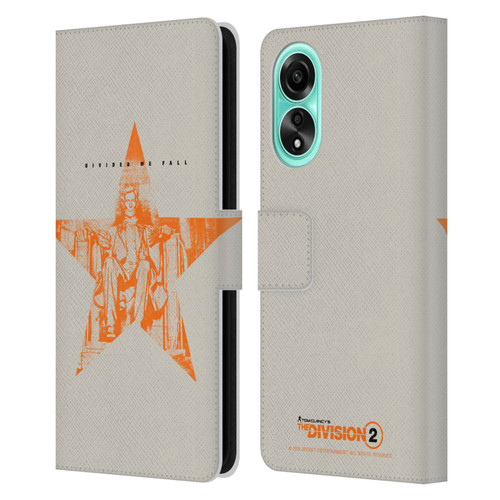 Tom Clancy's The Division 2 Key Art Lincoln Leather Book Wallet Case Cover For OPPO A78 5G