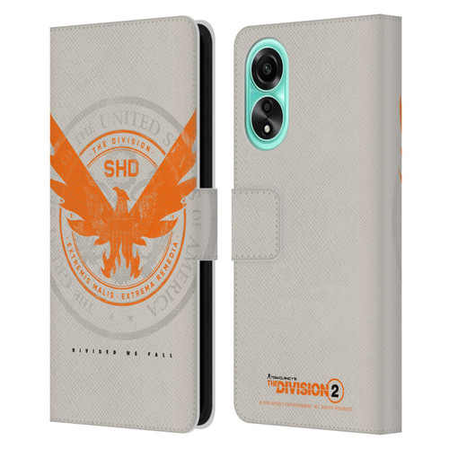 Tom Clancy's The Division 2 Key Art Phoenix US Seal Leather Book Wallet Case Cover For OPPO A78 4G