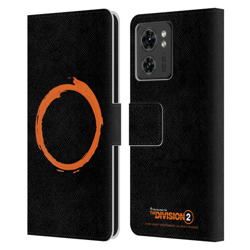 Tom Clancy's The Division 2 Logo Art Ring Leather Book Wallet Case Cover For Motorola Moto Edge 40