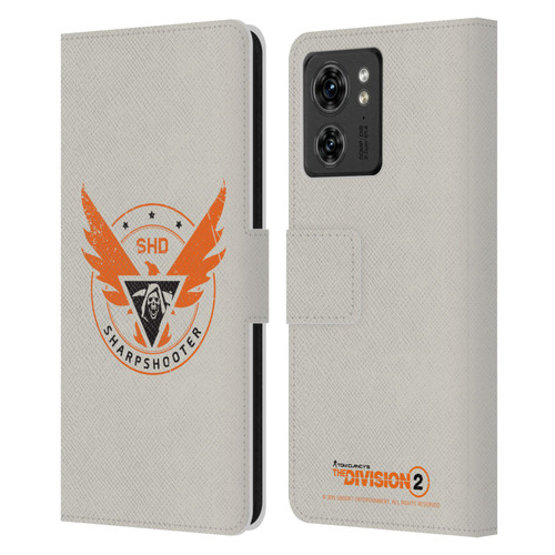 Tom Clancy's The Division 2 Logo Art Sharpshooter Leather Book Wallet Case Cover For Motorola Moto Edge 40