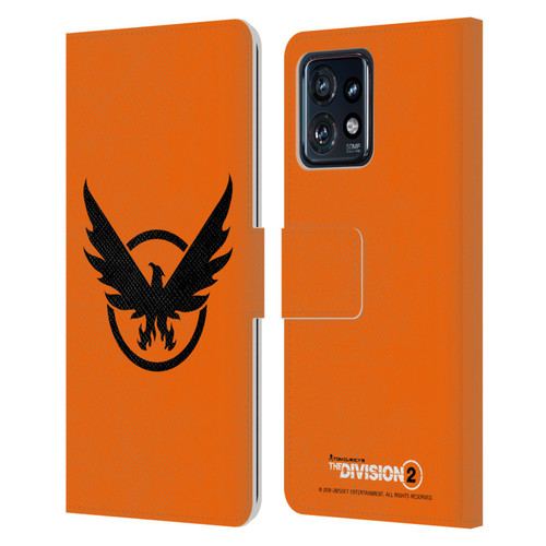 Tom Clancy's The Division 2 Logo Art Phoenix 2 Leather Book Wallet Case Cover For Motorola Moto Edge 40 Pro