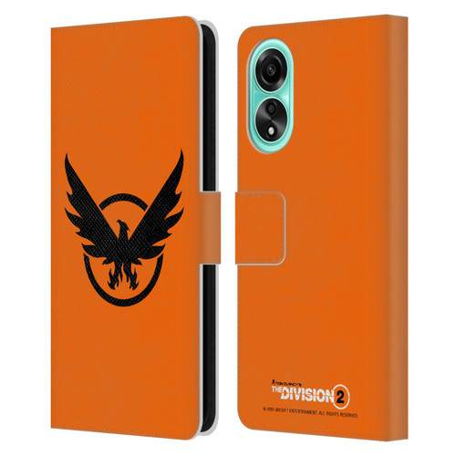 Tom Clancy's The Division 2 Logo Art Phoenix 2 Leather Book Wallet Case Cover For OPPO A78 5G