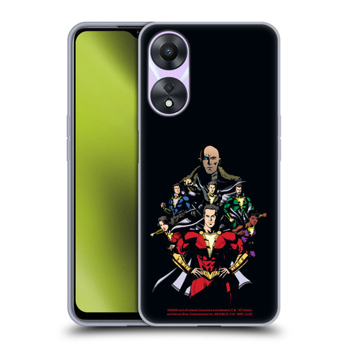 Shazam! 2019 Movie Character Art Family and Sivanna Soft Gel Case for OPPO A78 4G