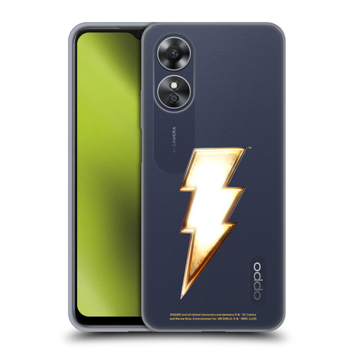 Shazam! 2019 Movie Logos Lightning Soft Gel Case for OPPO A17