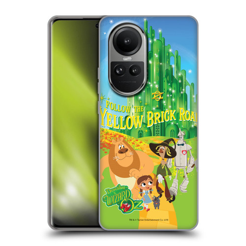 Dorothy and the Wizard of Oz Graphics Yellow Brick Road Soft Gel Case for OPPO Reno10 5G / Reno10 Pro 5G