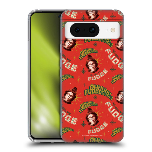 A Christmas Story Composed Art Alfie Pattern Soft Gel Case for Google Pixel 8