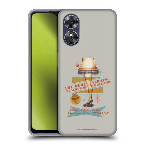 A Christmas Story Composed Art Leg Lamp Soft Gel Case for OPPO A17