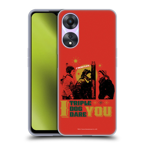 A Christmas Story Composed Art Triple Dog Dare Soft Gel Case for OPPO A78 4G