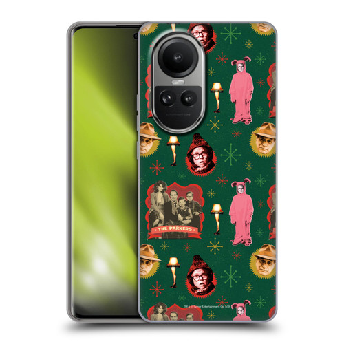 A Christmas Story Composed Art Alfie Family Pattern Soft Gel Case for OPPO Reno10 5G / Reno10 Pro 5G