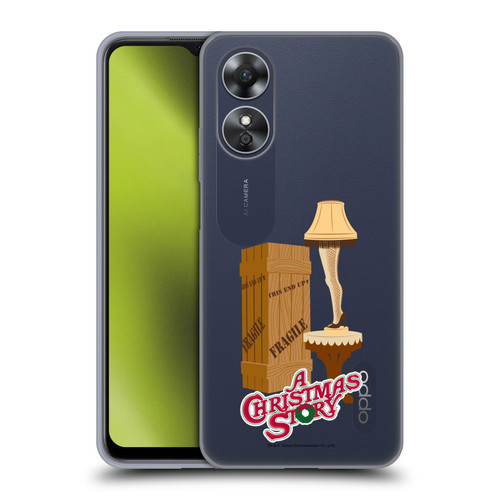 A Christmas Story Graphics Leg Lamp Soft Gel Case for OPPO A17