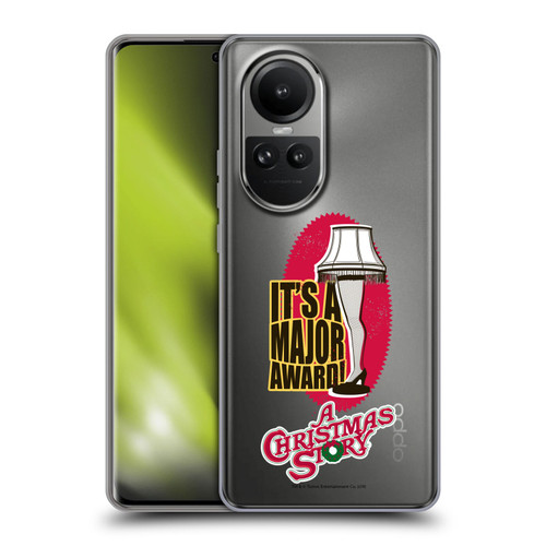 A Christmas Story Graphics Leg Lamp Major Award Soft Gel Case for OPPO Reno10 5G / Reno10 Pro 5G