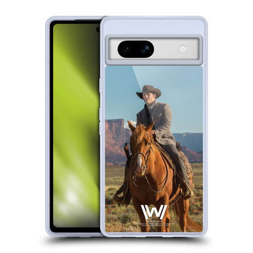 Westworld Characters Teddy Flood Soft Gel Case for Google Pixel 7a