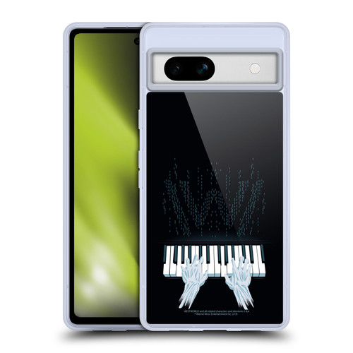 Westworld Graphics Piano Soft Gel Case for Google Pixel 7a