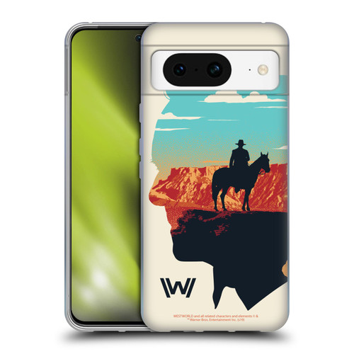 Westworld Graphics Ford And William Soft Gel Case for Google Pixel 8