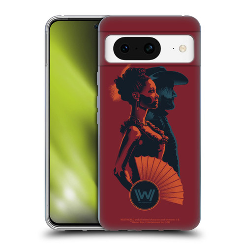 Westworld Graphics Maeve And Hector Soft Gel Case for Google Pixel 8
