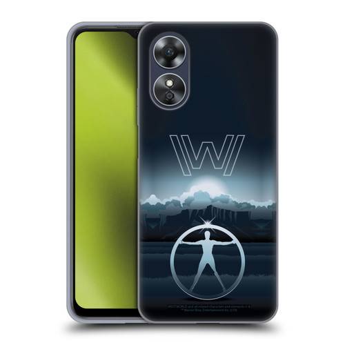 Westworld Graphics The Vitruvian Man Soft Gel Case for OPPO A17