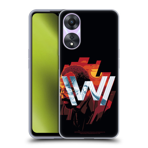 Westworld Logos Bernard Soft Gel Case for OPPO A78 5G