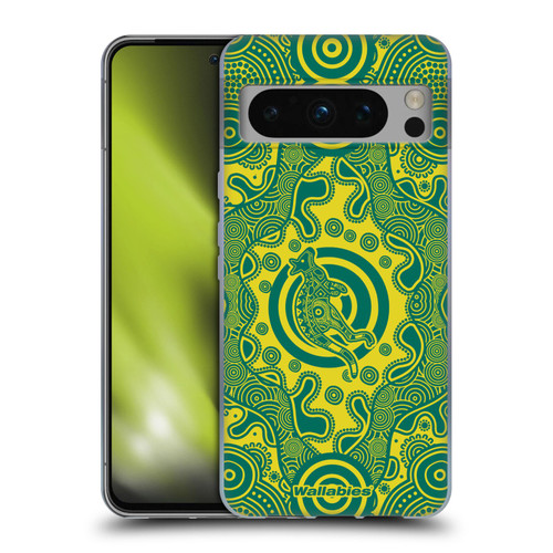 Australia National Rugby Union Team Crest First Nations Soft Gel Case for Google Pixel 8 Pro