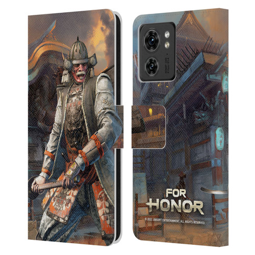For Honor Characters Kensei Leather Book Wallet Case Cover For Motorola Moto Edge 40