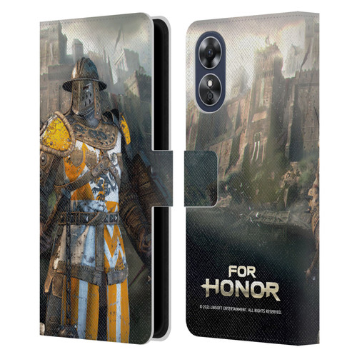 For Honor Characters Conqueror Leather Book Wallet Case Cover For OPPO A17