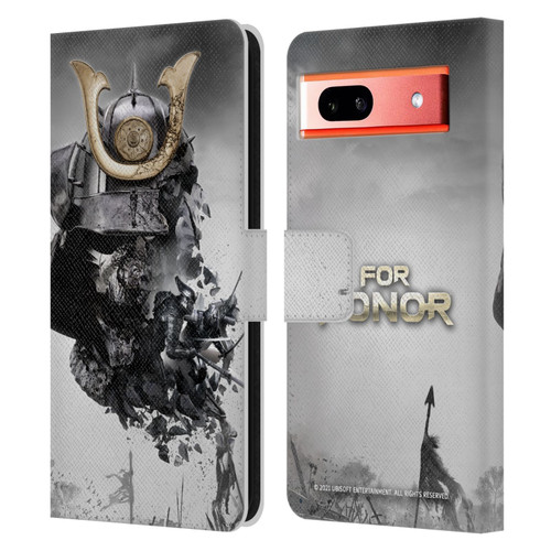 For Honor Key Art Samurai Leather Book Wallet Case Cover For Google Pixel 7a