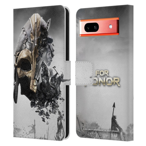 For Honor Key Art Viking Leather Book Wallet Case Cover For Google Pixel 7a