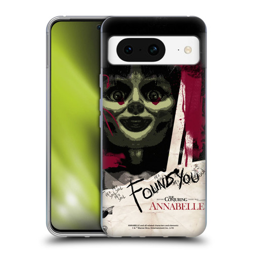 Annabelle Graphics Found You Soft Gel Case for Google Pixel 8
