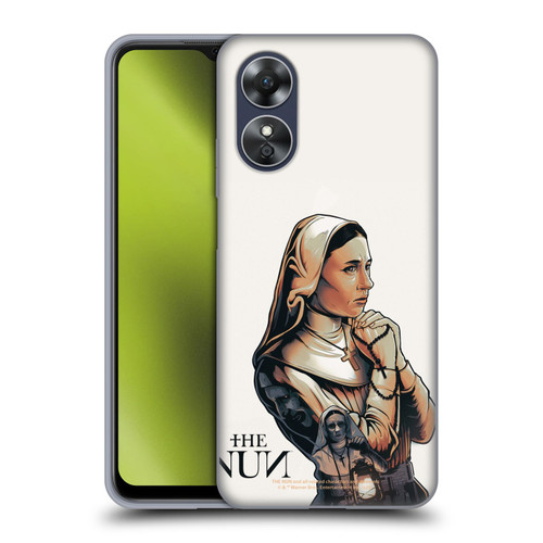 The Nun Valak Graphics Pray 2 Soft Gel Case for OPPO A17