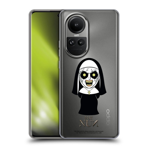 The Nun Valak Graphics Character Soft Gel Case for OPPO Reno10 5G / Reno10 Pro 5G