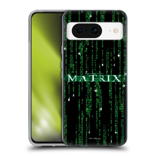 The Matrix Key Art Codes Soft Gel Case for Google Pixel 8