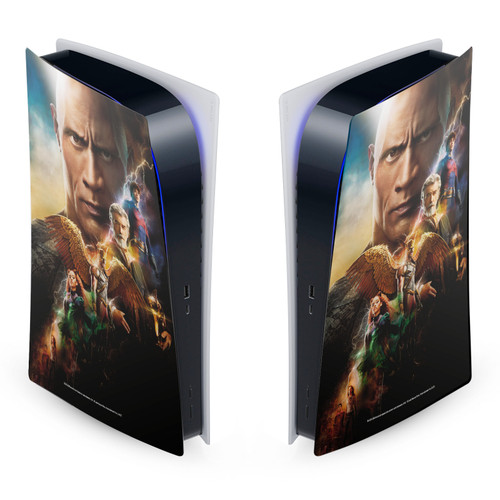 Black Adam Graphic Art Poster Vinyl Sticker Skin Decal Cover for Sony PS5 Digital Edition Console