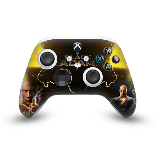 Black Adam Graphic Art Poster Vinyl Sticker Skin Decal Cover for Microsoft Xbox Series X / Series S Controller