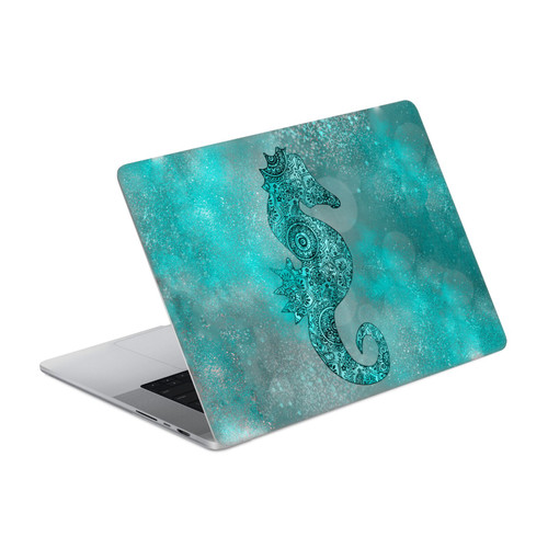 LebensArt Beings Seahorse Vinyl Sticker Skin Decal Cover for Apple MacBook Pro 14" A2442