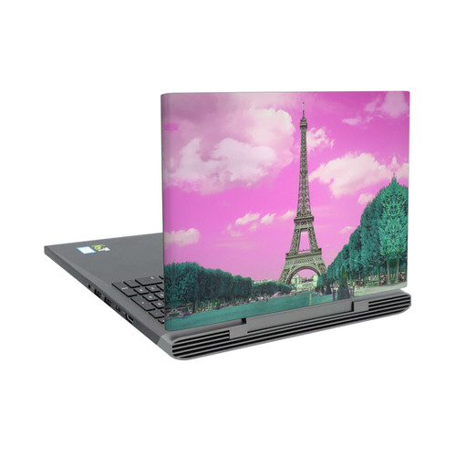 LebensArt Pastels Pink Paris Vinyl Sticker Skin Decal Cover for Dell Inspiron 15 7000 P65F