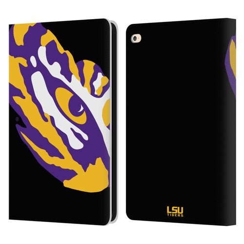 Louisiana State University LSU Louisiana State University Oversized Icon Leather Book Wallet Case Cover For Apple iPad Air 2 (2014)