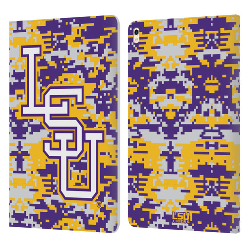 Louisiana State University LSU Louisiana State University Digital Camouflage Leather Book Wallet Case Cover For Apple iPad Pro 10.5 (2017)