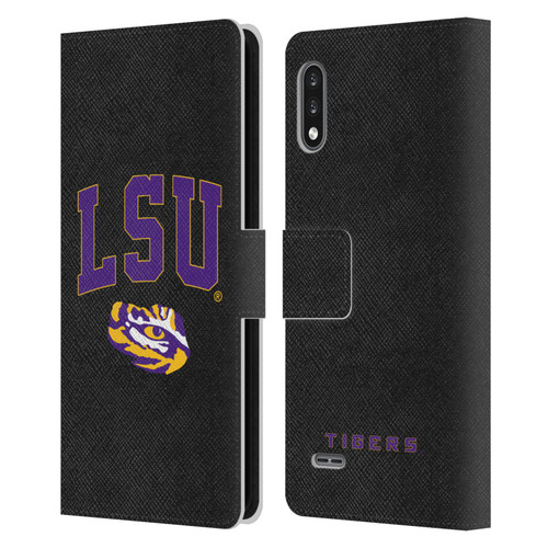 Louisiana State University LSU Louisiana State University Campus Logotype Leather Book Wallet Case Cover For LG K22