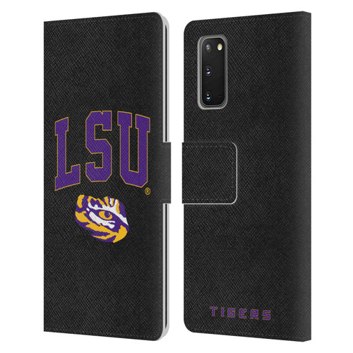 Louisiana State University LSU Louisiana State University Campus Logotype Leather Book Wallet Case Cover For Samsung Galaxy S20 / S20 5G