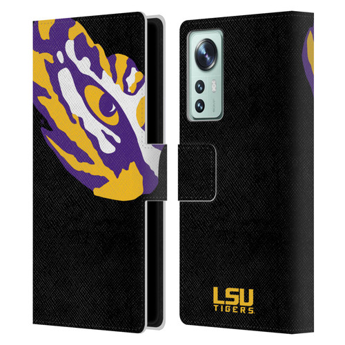 Louisiana State University LSU Louisiana State University Oversized Icon Leather Book Wallet Case Cover For Xiaomi 12