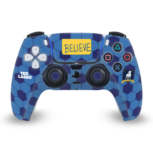 Ted Lasso Season 1 Graphics Believe Vinyl Sticker Skin Decal Cover for Sony PS5 Sony DualSense Controller