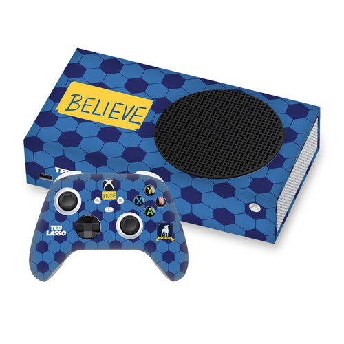 Ted Lasso Season 1 Graphics Believe Vinyl Sticker Skin Decal Cover for Microsoft Series S Console & Controller