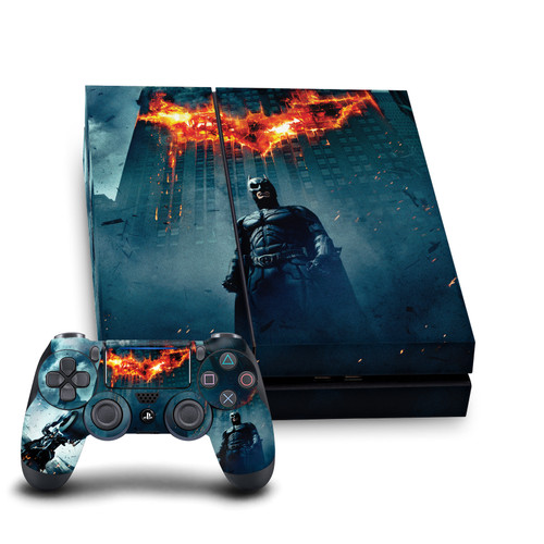 The Dark Knight Key Art Batman Poster Vinyl Sticker Skin Decal Cover for Sony PS4 Console & Controller