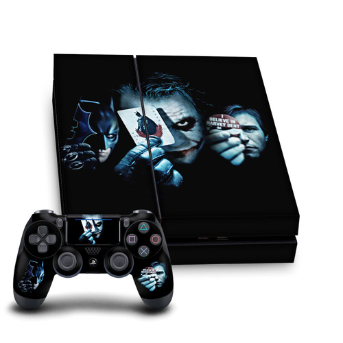 The Dark Knight Key Art Joker Card Vinyl Sticker Skin Decal Cover for Sony PS4 Console & Controller