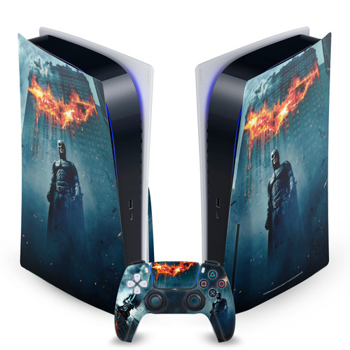 The Dark Knight Key Art Batman Poster Vinyl Sticker Skin Decal Cover for Sony PS5 Disc Edition Bundle