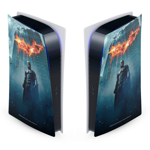 The Dark Knight Key Art Batman Poster Vinyl Sticker Skin Decal Cover for Sony PS5 Digital Edition Console