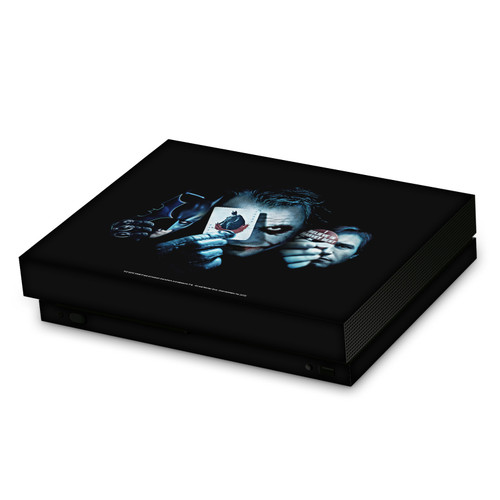 The Dark Knight Key Art Joker Card Vinyl Sticker Skin Decal Cover for Microsoft Xbox One X Console