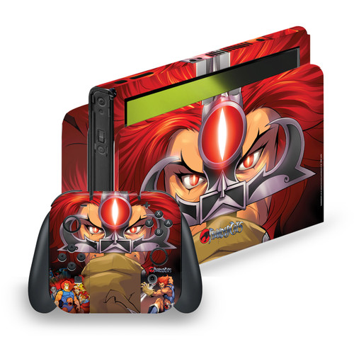 Thundercats Graphics Lion-O Vinyl Sticker Skin Decal Cover for Nintendo Switch OLED Bundle
