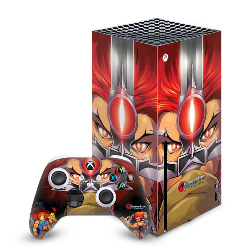 Thundercats Graphics Lion-O Vinyl Sticker Skin Decal Cover for Microsoft Series X Console & Controller