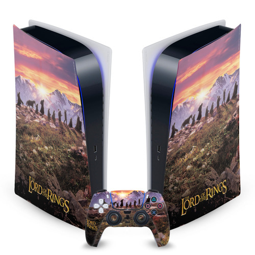 The Lord Of The Rings The Fellowship Of The Ring Graphic Art Group Vinyl Sticker Skin Decal Cover for Sony PS5 Digital Edition Bundle